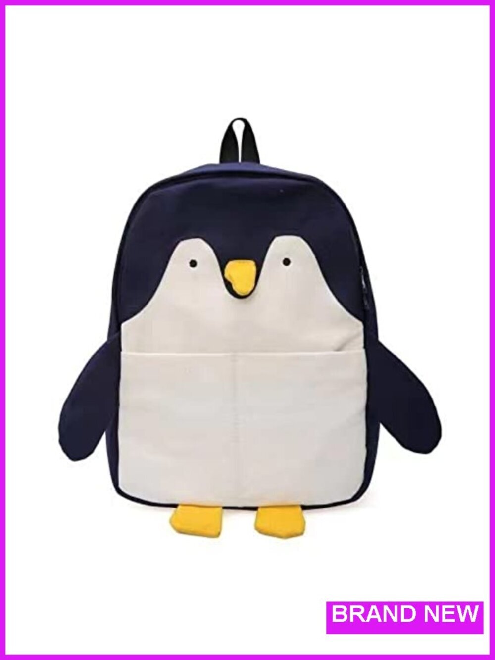 Kawaii Frog Large Novelty Laptop Backpack Waterproof Nylon Bookbag